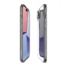 Spigen Ultra Hybrid Apple iPhone 15 Plus tok, Crystal Clear, átlátszó