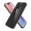 Spigen Ultra Hybrid Apple iPhone 15 Pro tok, Crystal Clear, átlátszó