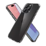   Spigen Ultra Hybrid Apple iPhone 15 Pro tok, Crystal Clear, átlátszó