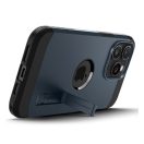 Spigen Tough Armor MagFit Apple iPhone 15 Pro tok, MagSafe Metal Slate, sötétkék