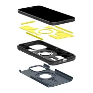   Spigen Tough Armor MagFit Apple iPhone 15 Pro tok, MagSafe Metal Slate, sötétkék