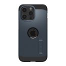 Spigen Tough Armor MagFit Apple iPhone 15 Pro tok, MagSafe Metal Slate, sötétkék