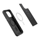 Spigen Mag Armor MagFit Apple iPhone 15 Pro tok, MagSafe, Matte Black, fekete
