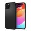 Spigen Liquid Air Apple iPhone 15 tok, Matte Black, fekete