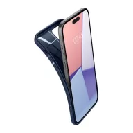 Spigen Liquid Air Apple iPhone 15 tok, Navy Blue, kék