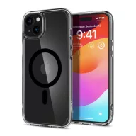  Spigen Ultra Hybrid MagFit Apple iPhone 15 / 14 / 13 tok, MagSafe, fekete