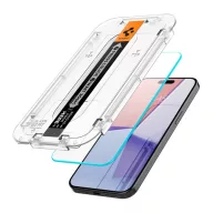   Spigen Glas.tR EZ Fit Apple iPhone 15 Pro tempered kijelzővédő fólia felhelyező kerettel (2db)