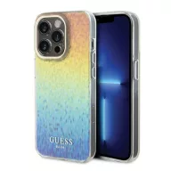  Guess IML Faceted Mirror Disco Iridescent Apple iPhone 15 Pro hátlap tok, színes