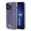Guess Sequin Script Metal Apple iPhone 15 Pro hátlap tok, lila