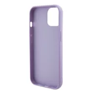Guess Sequin Script Metal Apple iPhone 15 hátlap tok, lila