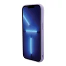 Guess Sequin Script Metal Apple iPhone 15 hátlap tok, lila