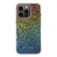   Guess IML Faceted Mirror Disco Iridescent Apple iPhone 15 Pro Max hátlap tok, színes