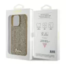 Guess Disco Metal Script Apple iPhone 15 Pro Max hátlap tok, arany