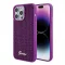 Guess Disco Metal Script Apple iPhone 15 Pro Max hátlap tok, fuksia