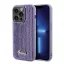 Guess Sequin Script Metal Apple iPhone 15 Pro Max hátlap tok, lila