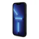 Guess Quilted Metal Logo Apple iPhone 15 Pro Max hátlap tok, fekete