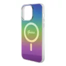 Guess IML Iridescent MagSafe Apple iPhone 15 Pro hátlap tok, színes