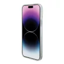 Guess IML Iridescent MagSafe Apple iPhone 15 Pro hátlap tok, türkiz