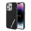 Karl Lagerfeld 3D Rubber Multi Logo Apple iPhone 15 Pro hátlap tok, fekete
