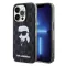 Karl Lagerfeld Monogram Ikonik Apple iPhone 15 Pro hátlap tok, fekete