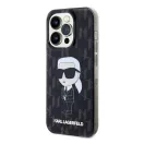 Karl Lagerfeld Monogram Ikonik Apple iPhone 15 Pro hátlap tok, fekete
