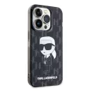 Karl Lagerfeld Monogram Ikonik Apple iPhone 15 Pro hátlap tok, fekete