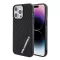 Karl Lagerfeld 3D Rubber Multi Logo Apple iPhone 15 Pro Max hátlap tok, fekete