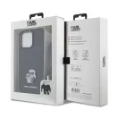 Karl Lagerfeld Crossbody Saffiano Metal Pin Karl Apple iPhone 15 Pro Max hátlap tok, fekete