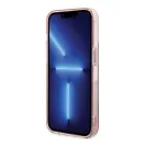 Karl Lagerfeld IML Choupette MagSafe Apple iPhone 15 Pro hátlap tok, rózsaszín