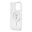 Karl Lagerfeld IML Ikonik MagSafe Apple iPhone 15 Pro hátlap tok, átlátszó