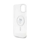 Karl Lagerfeld IML Choupette MagSafe Apple iPhone 15 Plus hátlap tok, átlátszó