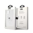 Karl Lagerfeld IML Choupette MagSafe Apple iPhone 15 Plus hátlap tok, átlátszó