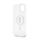 Karl Lagerfeld IML Ikonik MagSafe Apple iPhone 15 Plus hátlap tok, átlátszó