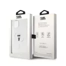 Karl Lagerfeld IML Ikonik MagSafe Apple iPhone 15 Plus hátlap tok, átlátszó