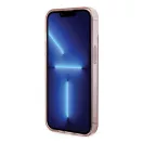 Karl Lagerfeld IML Choupette MagSafe Apple iPhone 15 hátlap tok, rózsaszín