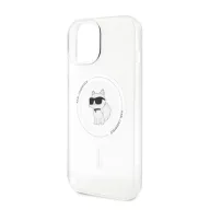   Karl Lagerfeld IML Choupette MagSafe Apple iPhone 15 hátlap tok, átlátszó
