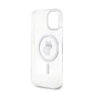 Karl Lagerfeld IML Choupette MagSafe Apple iPhone 15 hátlap tok, átlátszó