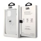 Karl Lagerfeld IML Choupette MagSafe Apple iPhone 15 Pro Max hátlap tok, átlátszó