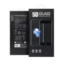 Apple iPhone 15 Pro, 5D Full Glue hajlított tempered glass kijelzővédő üvegfólia, fekete