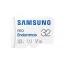 SAMSUNG Memóriakártya, PRO Endurance microSD kártya 32GB, CLASS 10, UHS-I (SDR104), + SD Adapter, R100/W30