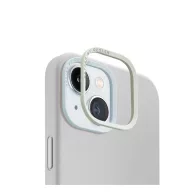 Uniq Lino Hue Apple iPhone 15 Magsafe Szilikon tok, szürke