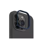 Uniq Lino Hue Apple iPhone 15 Pro Magsafe Szilikon tok, sötét szürke