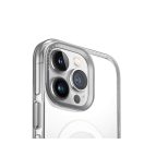 Uniq Calio Apple iPhone 15 Pro Max Magsafe szilikon tok, átlátszó