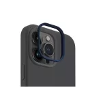 Uniq Lino Hue Apple iPhone 15 Pro Max Magsafe Szilikon tok, sötét szürke