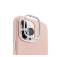   Uniq Lino Hue Apple iPhone 15 Pro Max Magsafe Szilikon tok, rózsaszín