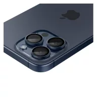   Spigen Glas.tR EZ Fit Optik Pro Apple iPhone 14 Pro / 14 Pro Max / 15 Pro / 15 Pro Max / 16 Pro / 16 Pro Max / 17 Pro / 17 Pro Max, Tempered kameralencse-védő fólia, kék titánium (2db)