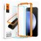 Spigen AlignMaster Glas.tR Samsung Galaxy S23 FE Tempered kijelzővédő fólia (2db)