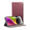 Samsung S24 Smart Magneto flip tok, burgundy