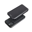 Forcell Elegance oldalra nyíló hátlap tok Samsung S24, PLUS fekete