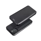 Forcell Elegance oldalra nyíló hátlap tok Samsung S24, fekete